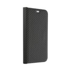 FORCELL Pouzdro / obal na Samsung Galaxy A51 černé - knížkové Luna Carbon