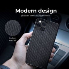 FORCELL Pouzdro / obal na Samsung Galaxy Xcover 4 černé - knížkové Luna Carbon