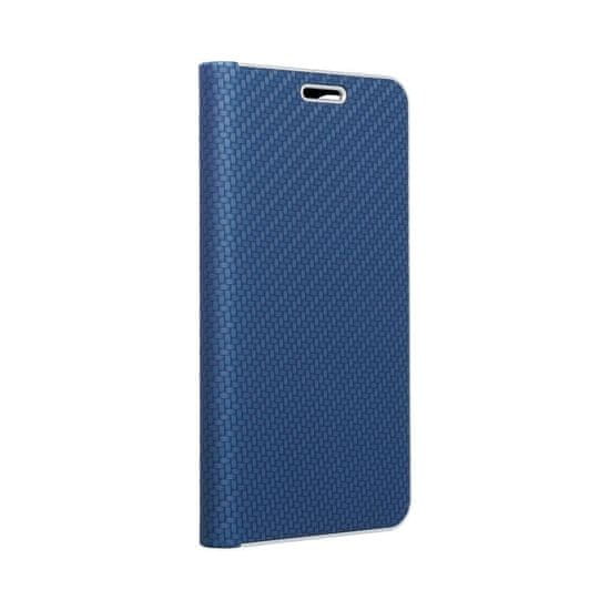 FORCELL Pouzdro / obal na Samsung Galaxy A41 modré - knížkové Luna Carbon