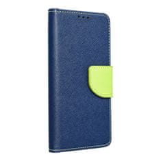 MobilMajak Pouzdro / obal na Xiaomi 13T modro-limetkové - knížkové Fancy book