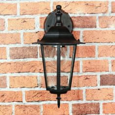 LUMILED Zahradní lampa E27 fasádní nástěnné svítidlo BELLIS směrem dolů