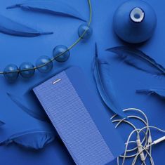 Xiaomi Pouzdro / obal na Xiaomi Redmi 9C / 9C NFC modré - knížkové SENSITIVE
