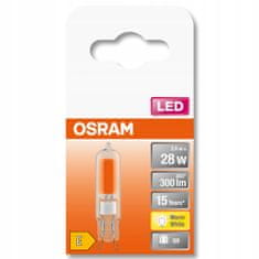 Osram LED žárovka COB G9 CAPSULE 2,6W = 30W 2700K OSRAM