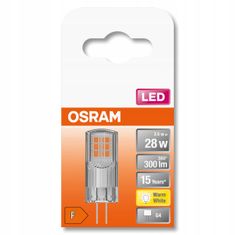 Osram LED žárovka G4 CAPSULE 2,6W = 30W 2700K OSRAM