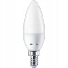Philips LED žárovka E14 7W = 60W 830lm 4000K svíčka PHILIPS