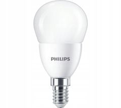Philips LED žárovka E14 7W = 60W 830lm 6500K PHILIPS BALL