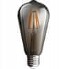 LUMILED LED žárovka E27 ST64 EDISON Dekorativní vlákno