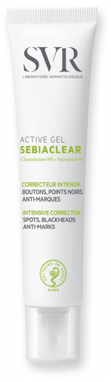 SVR SVR SEBIACLEAR ACTIVE gel pro aknózní pleť 40ml