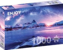 ENJOY Puzzle Mléčná dráha nad Lofoty, Norsko 1000 dílků
