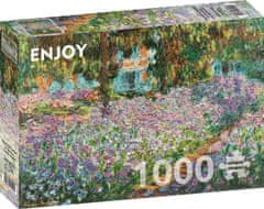 ENJOY Puzzle Claude Monet: Monetova zahrada v Giverny 1000 dílků