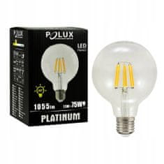 Basic Žárovka LED žárovka G95 E27 7,5W = 75W 1055lm 3000K