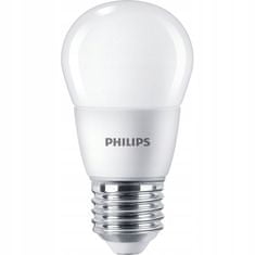 Philips LED žárovka BALL E27 7W = 60W 806lm Teplá PHILIPS