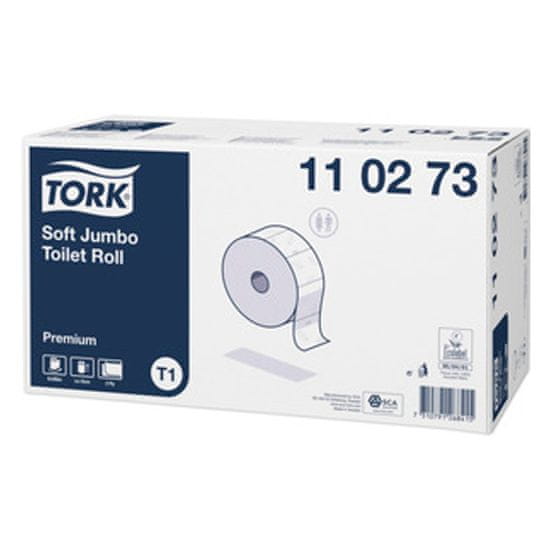 Tork Toaletní papír Premium - Jumbo role 360 m-110273 + Dárek zdarma disiCLEAN hand disinfection 100 ml