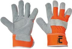 Cerva Group CASSOWARY rukavice HV oranžová 10