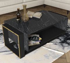 Dalenor Konferenční stolek Bianco, 106 cm, černá