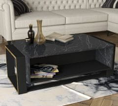Dalenor Konferenční stolek Bianco, 106 cm, černá
