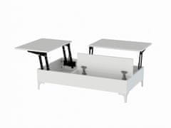 Dalenor Konferenční stolek Esinti, 121 cm, bílá