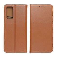 FORCELL Pouzdro / obal na Xiaomi Redmi 9AT / Redmi 9A hnědé - Leather Forcell