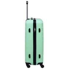 shumee Sada skořepinových kufrů na kolečkách 2 ks mátová ABS