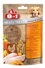 Pochoutka Meaty Treats FD Chicken/Carrots 50g
