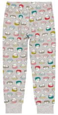 Boboli dívčí bavlněné pyžamo - spící kočka 925107 šedá 92