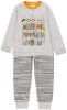 chlapecké hřejivé pyžamo - medvěd 935052 šedá 116