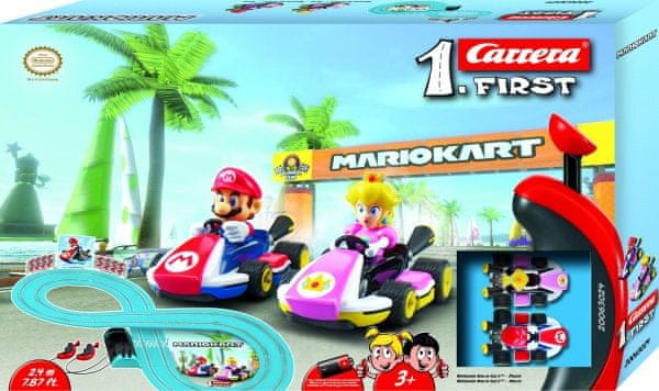 Levně Carrera Autodráha FIRST 63024 Mario Nintendo