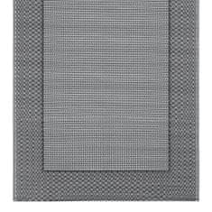 Vidaxl Venkovní koberec šedý 190 x 290 cm PP