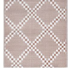 shumee Venkovní koberec hnědý 190 x 290 cm PP