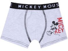 Chlapecké šedé boxerky Mickey Mouse DISNEY, - 6-7 let 122 cm 