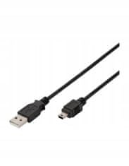 Assmann Kabel USB miniUSB typ B 1.8m