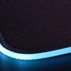 shumee Spire luminous velká herní RGB podložka pod myš pro hráče černá