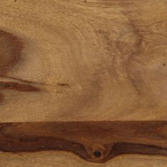 shumee Barový stůl z masivního sheeshamového dřeva 118 x 60 x 107 cm