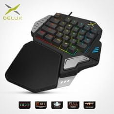 Delux klávesnice Gaming DLK-T9X