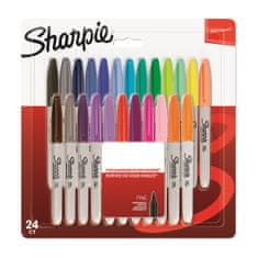 Sharpie Popisovač Sharpie Fine - sada 24 barev