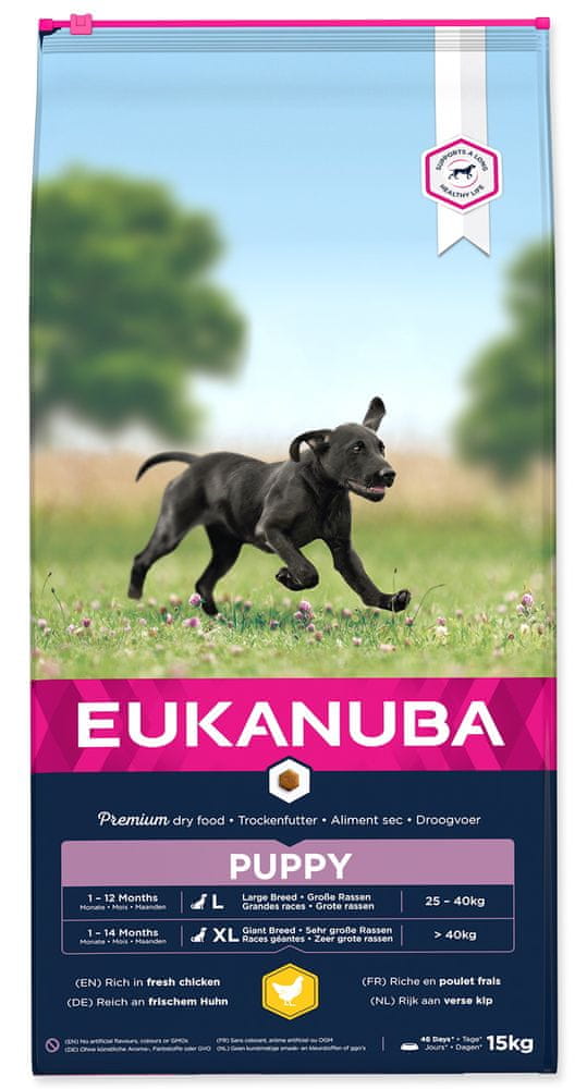 Levně Eukanuba Puppy Large Breed 15 kg