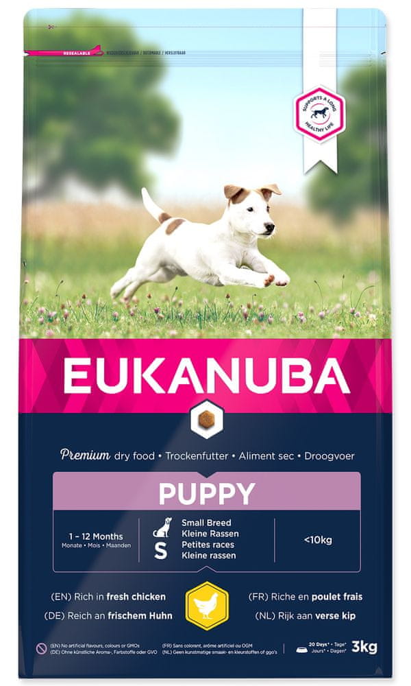 Levně Eukanuba Puppy Small Breed 3 kg