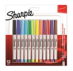 Sharpie Popisovač Sharpie Ultra Fine - sada 12 barev