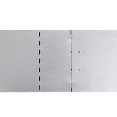 Vidaxl Trávní lem 20 ks pozinkovaná ocel 100 x 20 cm