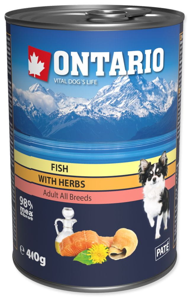Ontario konz. Mini MULTI FISH and Salmon Oil 6x400 g