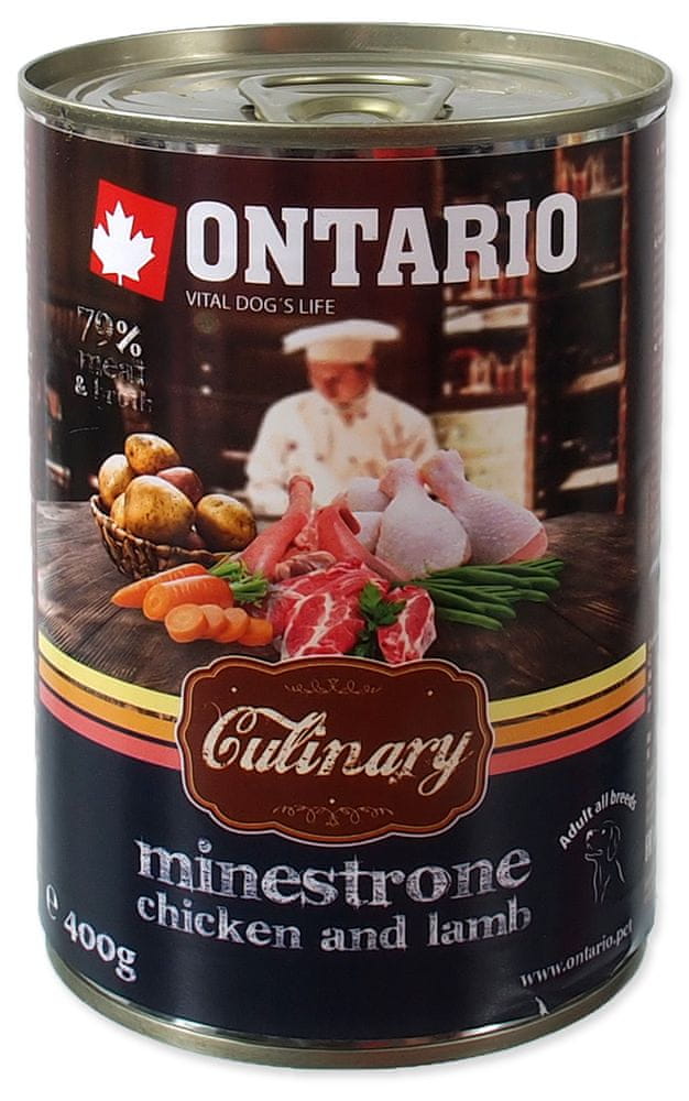 Ontario konz. Culinary Minestrone Chicken and Lamb 6x400 g