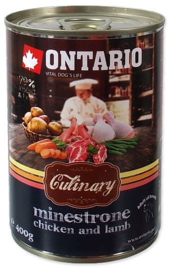 Ontario konz. Culinary Minestrone Chicken and Lamb 6x400 g