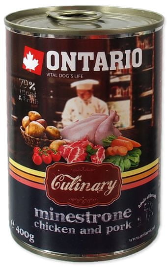 Ontario konz. Culinary Minestrone Chicken and Pork 6x400 g