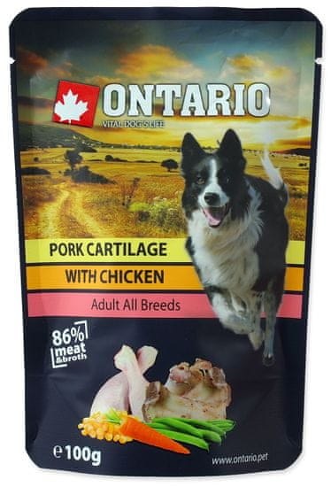 Ontario kaps. Pork Cartilage with Chicken in Broth 10x100 g