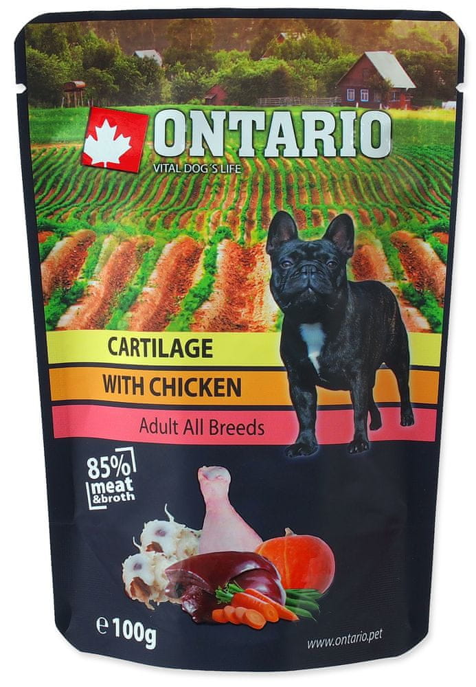 Ontario kaps. Cartilage with Chicken in Broth 10x100 g