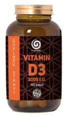 Vitamín D3 2000 I.U., 150 kapslí