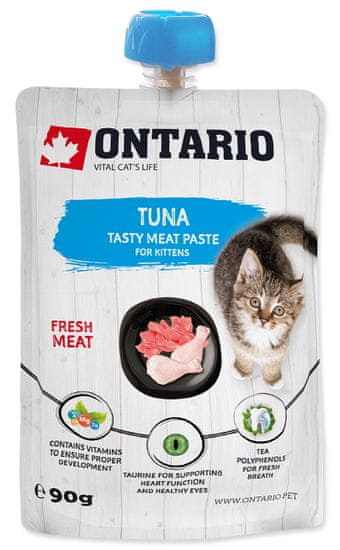Ontario Kitten Tuna Fresh Meat Paste 10x90 g