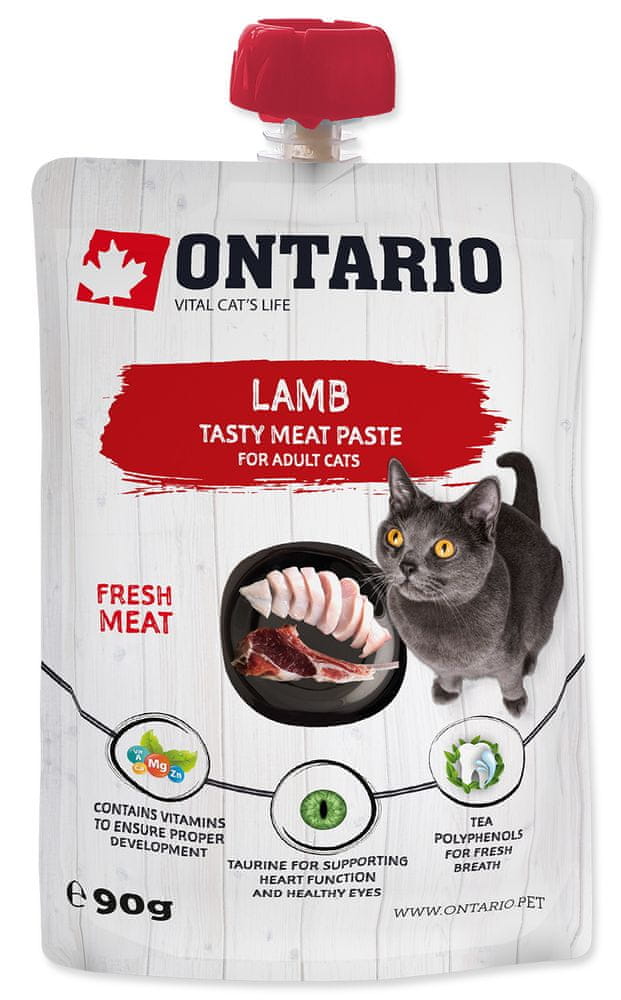 Ontario Lamb Fresh Meat Paste 10x90 g