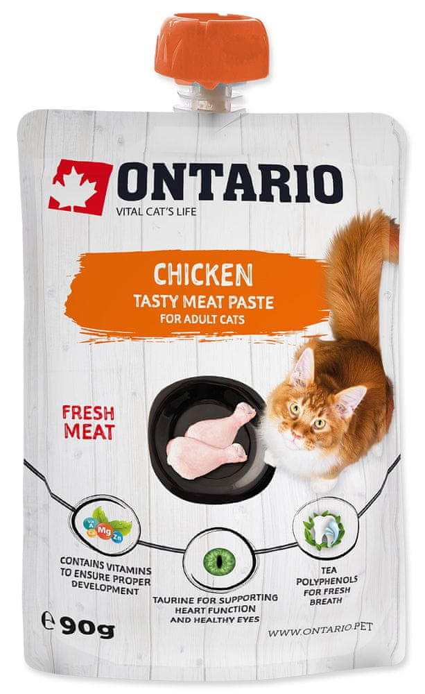 Ontario Chicken Fresh Meat Paste 10x90 g