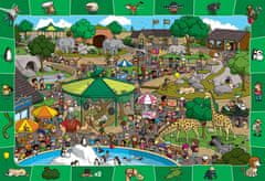 EuroGraphics Puzzle Den v zoo 100 dílků